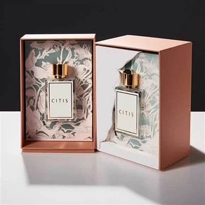 Populär anpassad gratis designlogotryck lyx parfymbox för förpackning